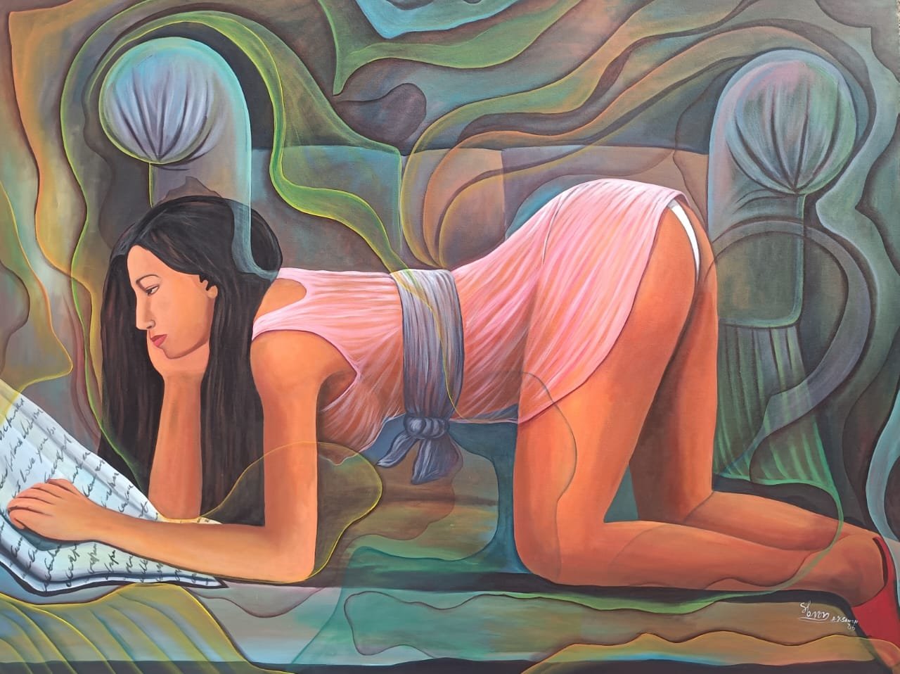 051-Femme de Lecture
